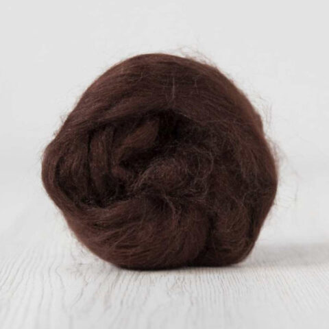 Tussah silk | Шелк тусса Chocolate