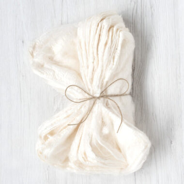Silk Hankies White