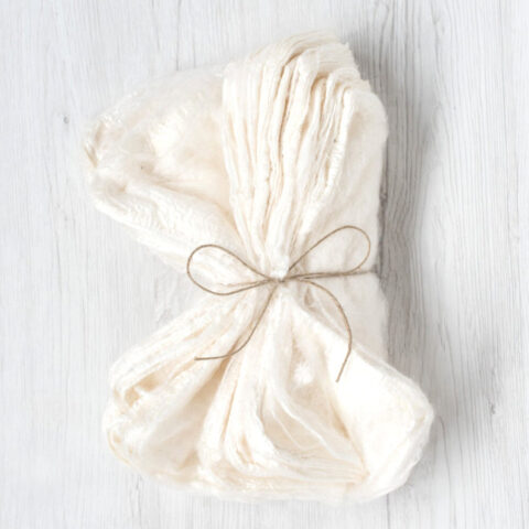 Silk Hankies White