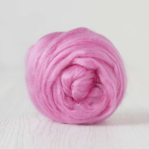 Tussah silk | Шелк тусса Cyclamen